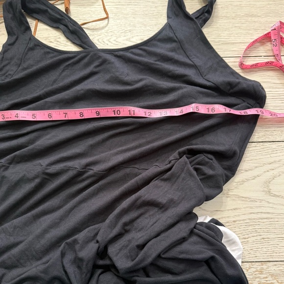 VENUS Black and White Asymmetrical High-Low Sundress size 2X women’s maxi dress - Picture 13 of 16